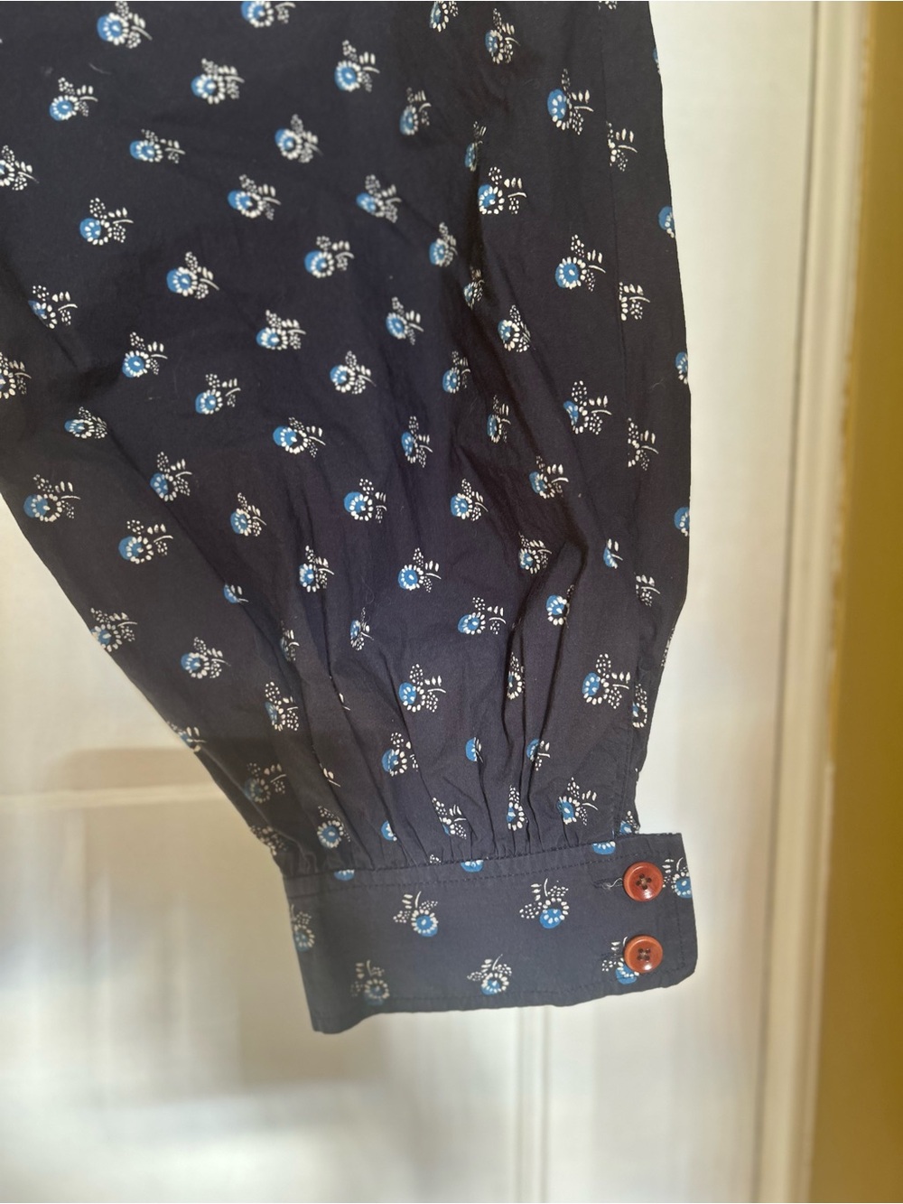 Caron Callahan navy Floral Print Balloon Pants - Picture 4 of 5